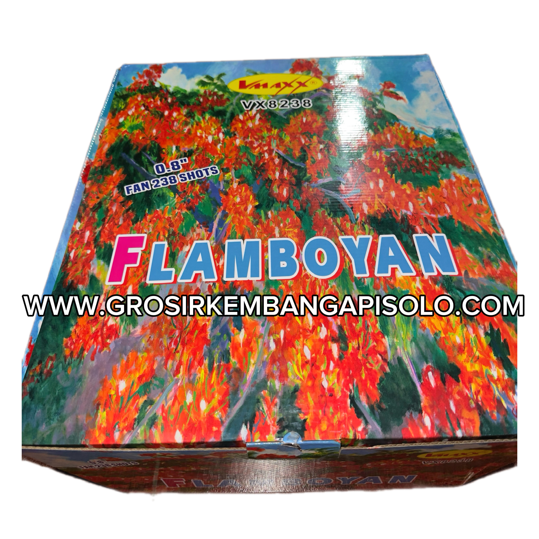 238 SHOT 0,8 INCH - FLAMBOYAN 