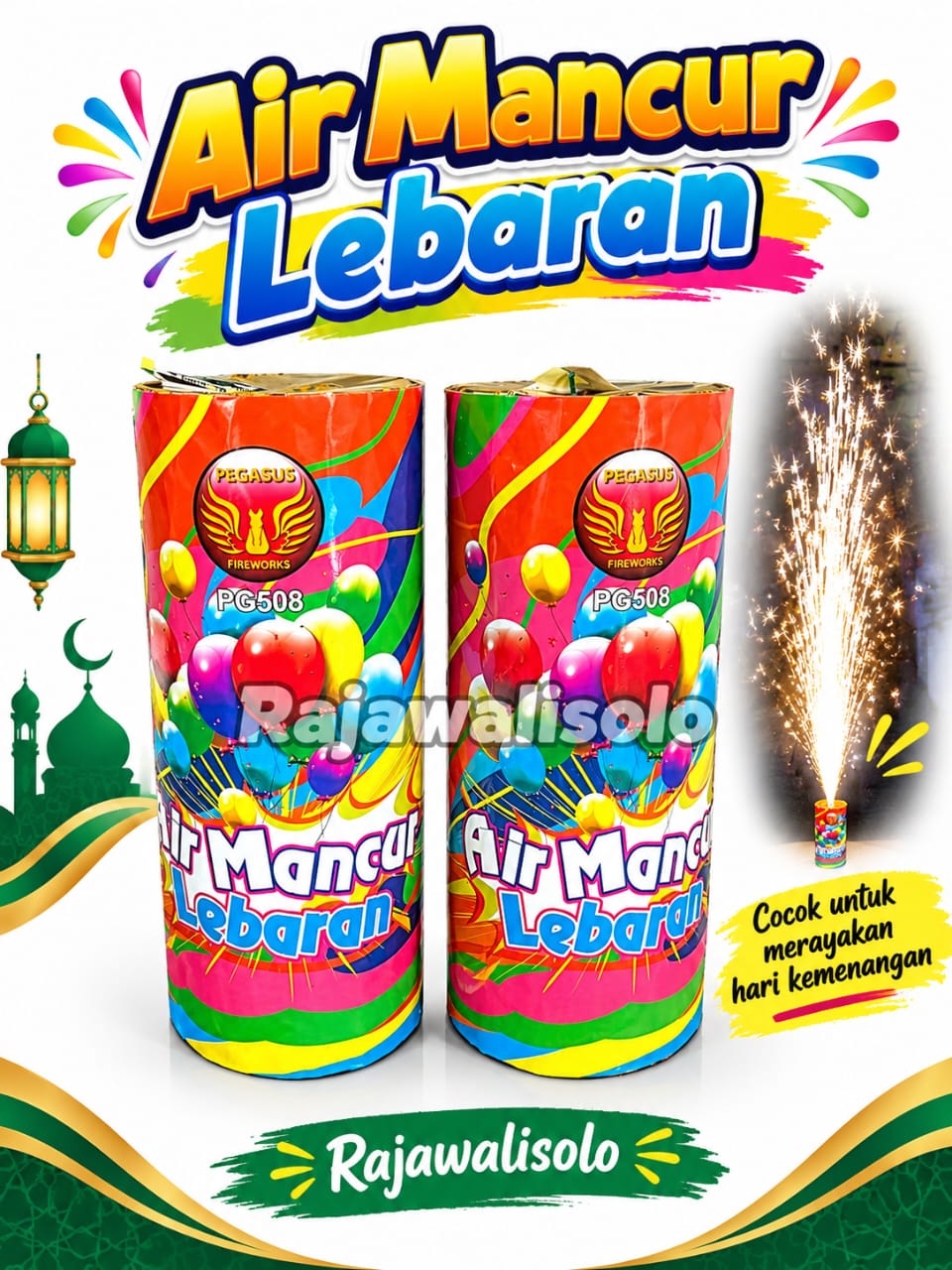 Air mancur Lebaran