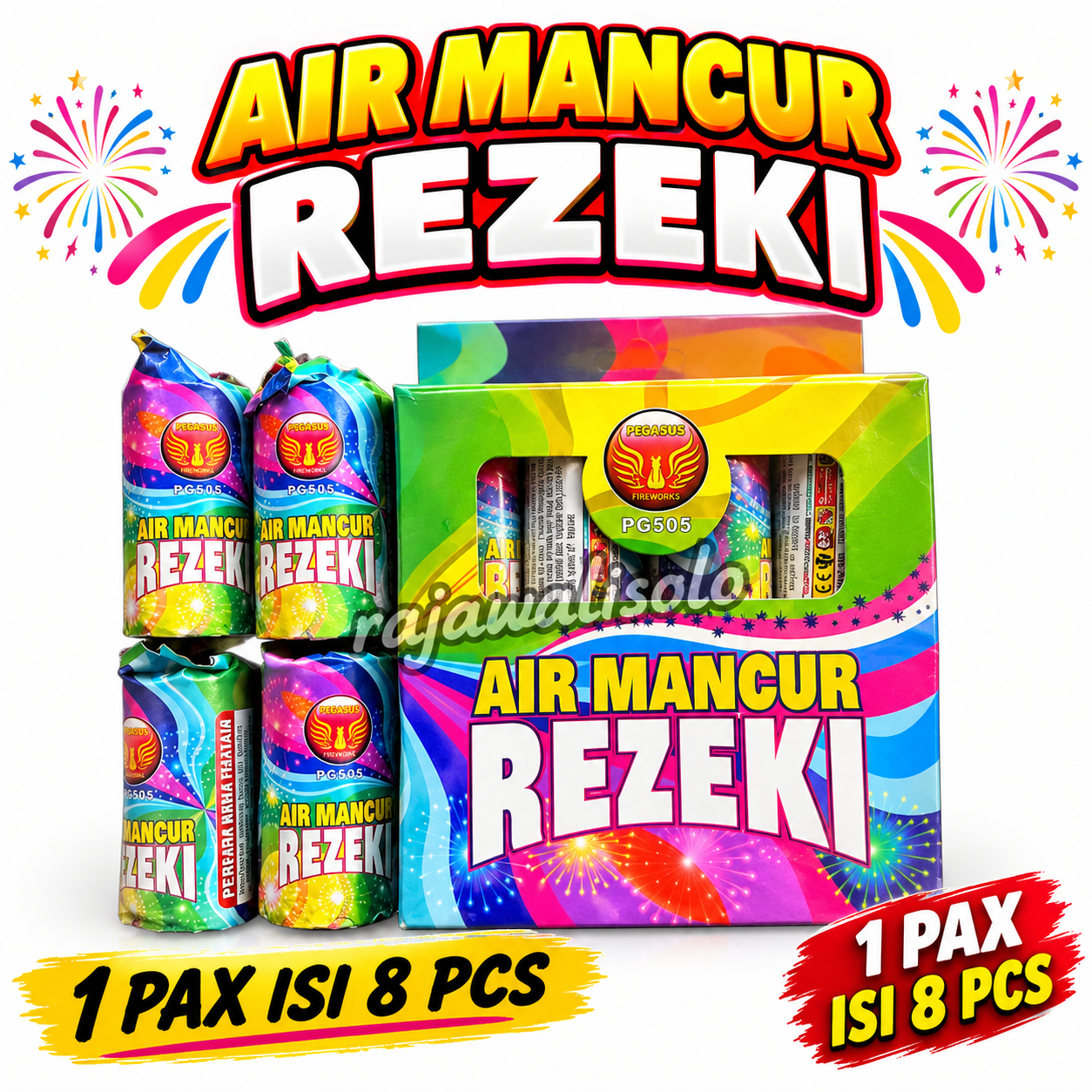 Air mancur REZEKI 1 pax isi 8 pcs 