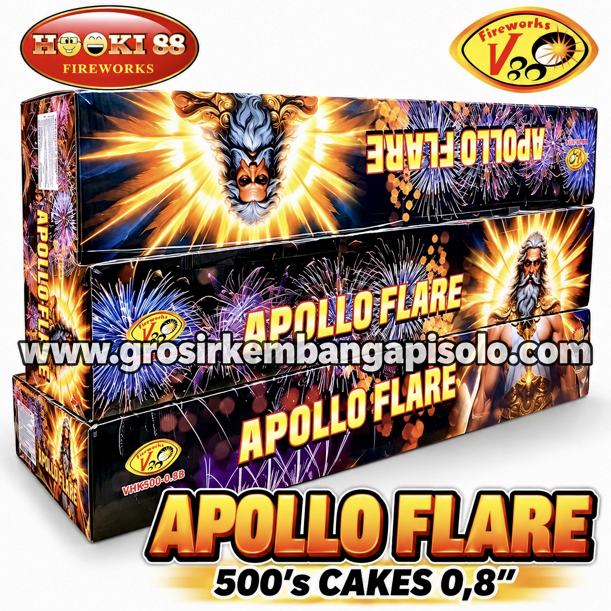 APPOLO FLARE 500 SHOT 0,8 - V88