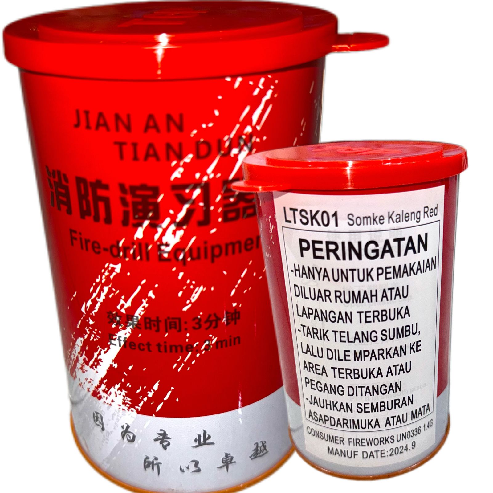 ASAP KALENG 3 MENIT ( TERSEDIA 2 WARNA : MERAH DAN ORANGE )