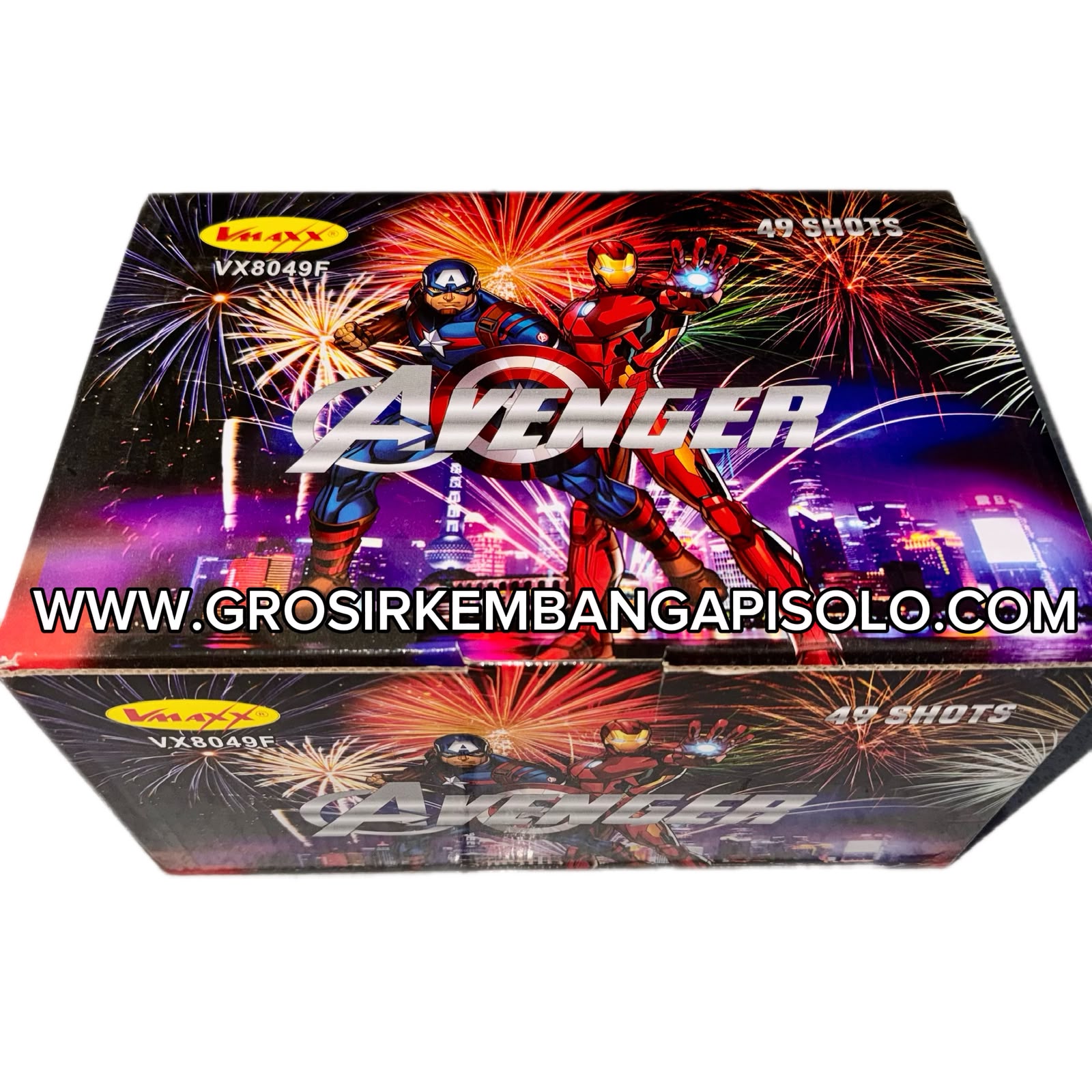 AVENGER 49 SHOT 0,8 INCH KIPAS - VMAXX