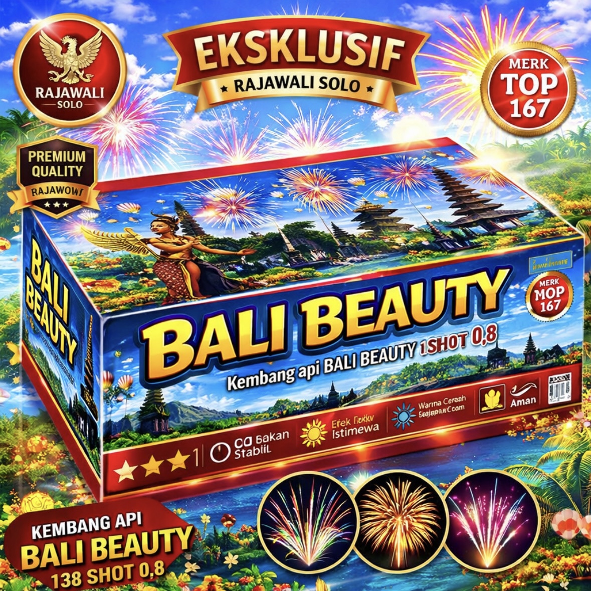 BALI BEAUTY 138 SHOT 0,8