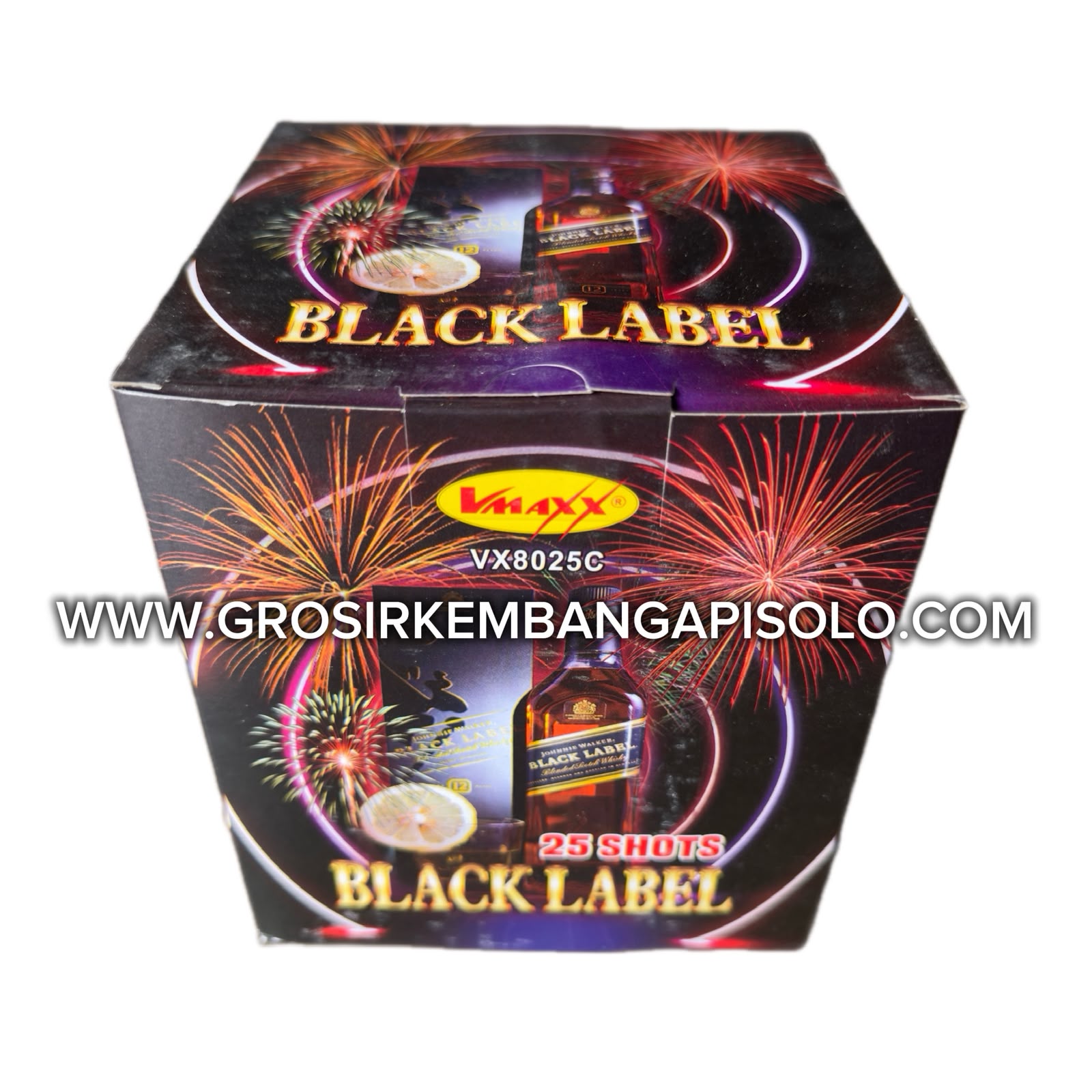 Black label 25 shot 0,8 inch - vmax 