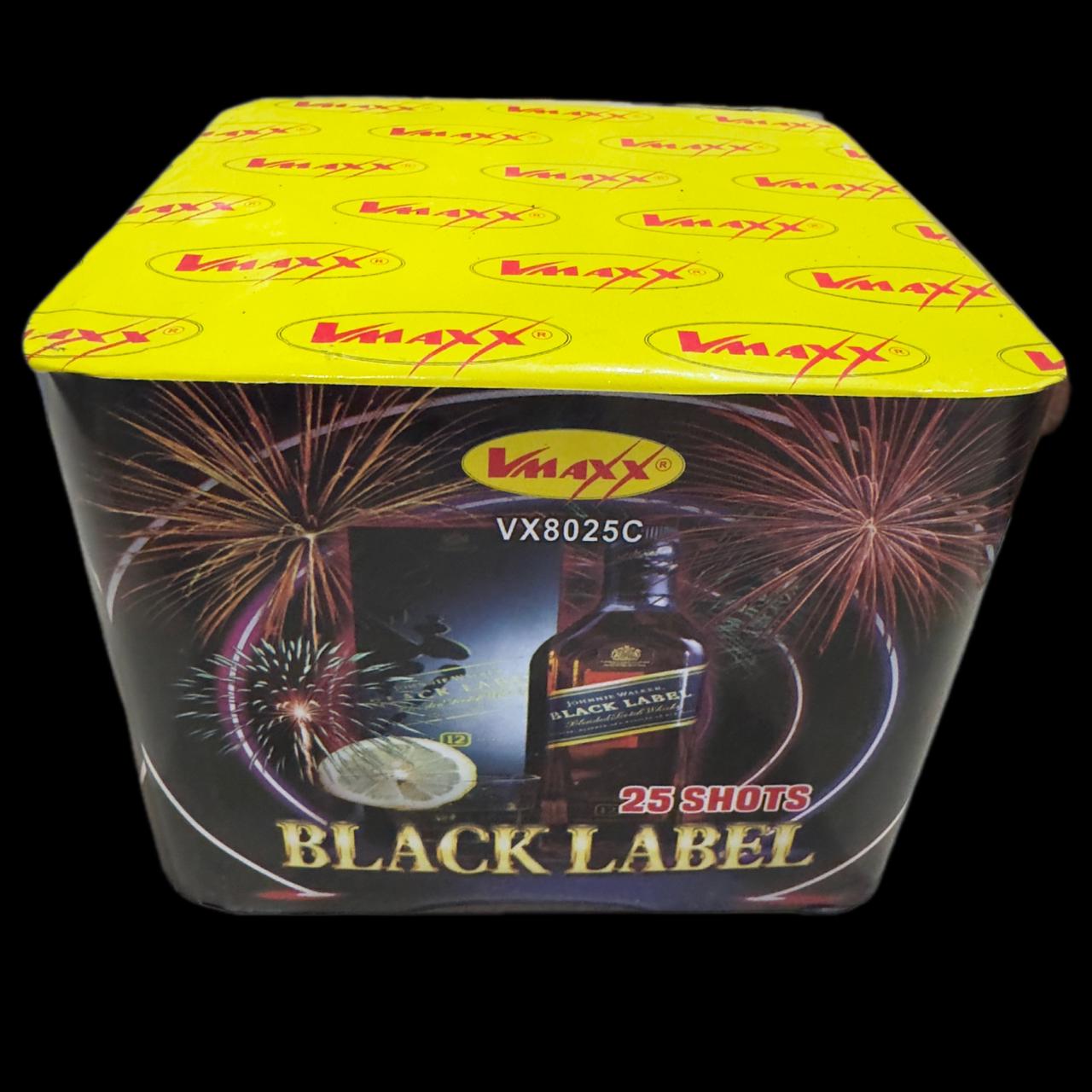 BLACK LABEL 25 SHOT 0,8 V MAXX