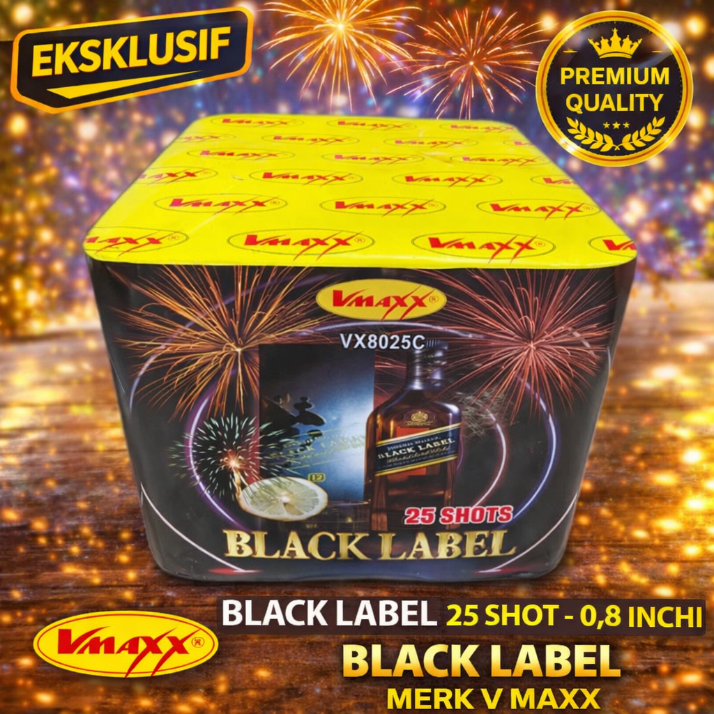 BLACK LABEL 25 SHOT 0,8 V MAXX