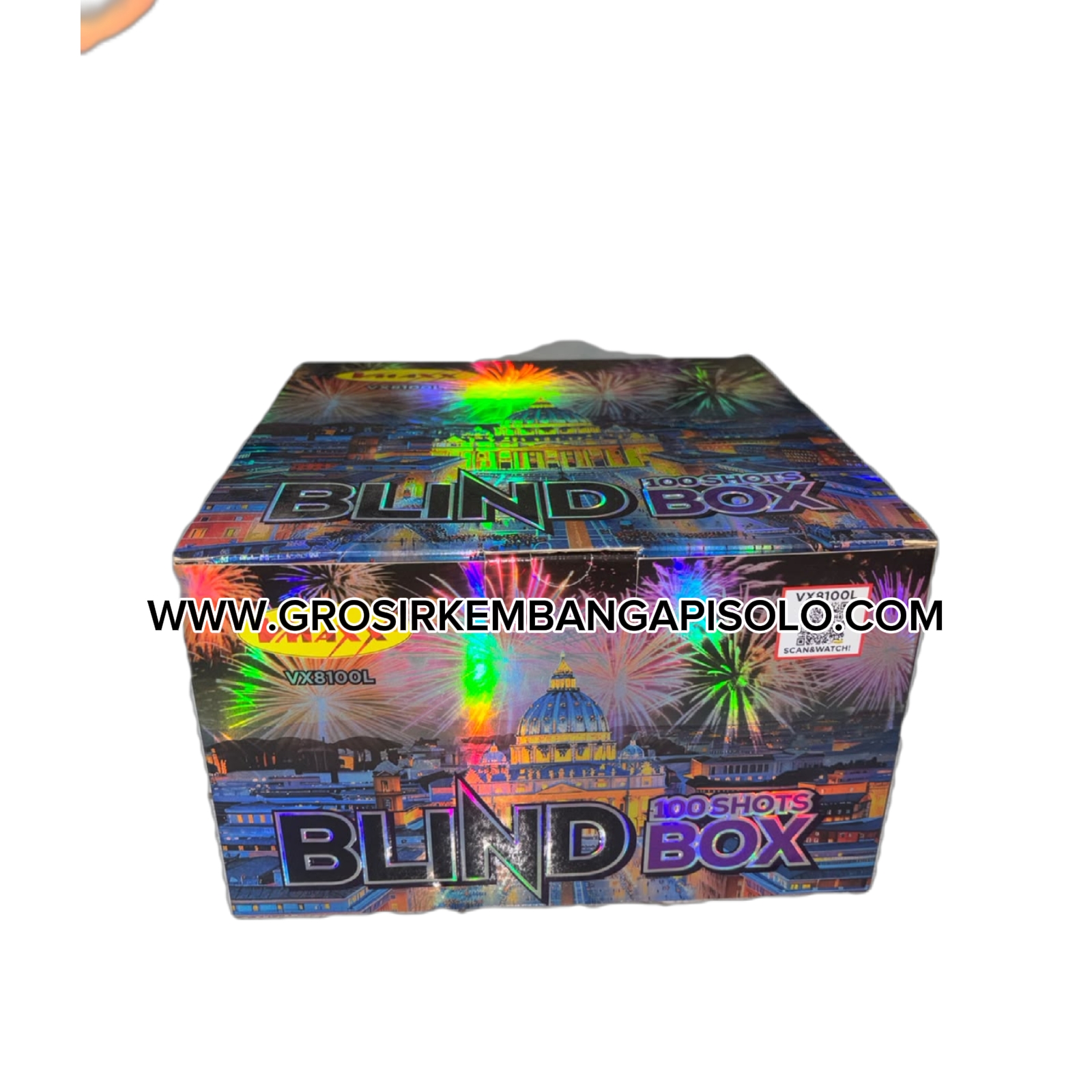 Blind Box (100 shot) 0,8 inch - Vmax