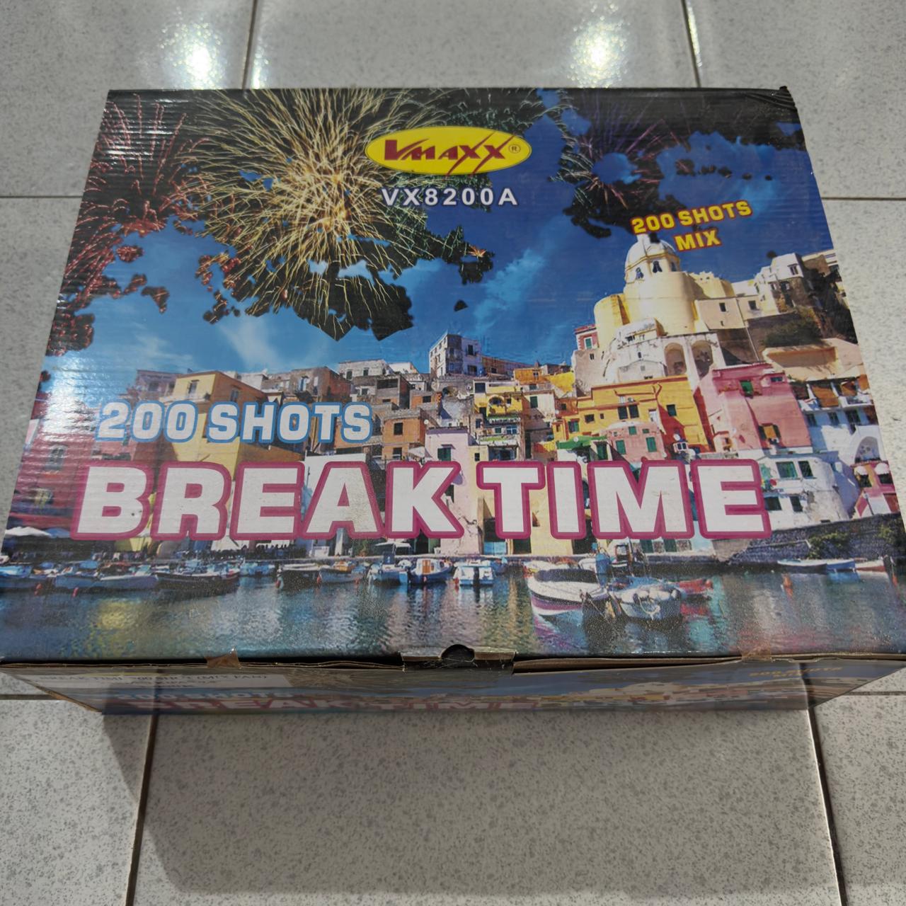 BREAK TIME 200 SHOT 0,8 V MAXX