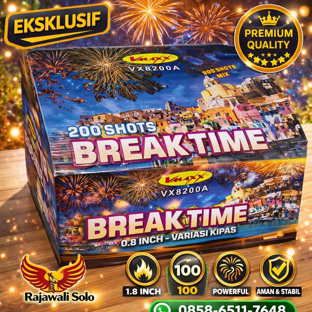 BREAK TIME 200 SHOT 0,8 V MAXX