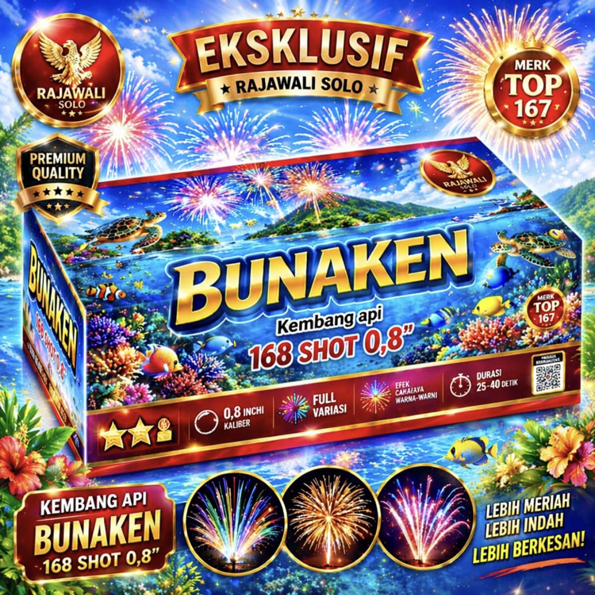 BUNAKEN - 168 SHOT 0,8