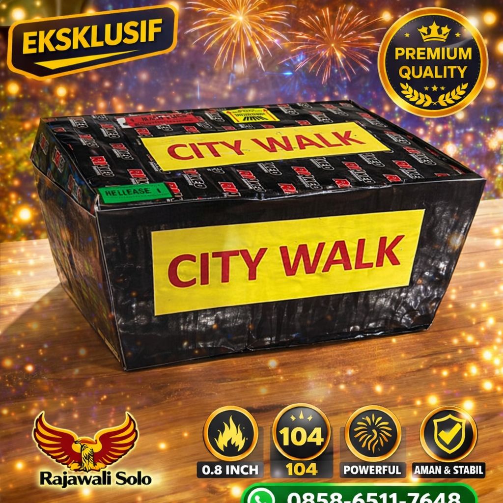CITY WALK 104 SHOT 0,8 KEMBANG API EFFEK