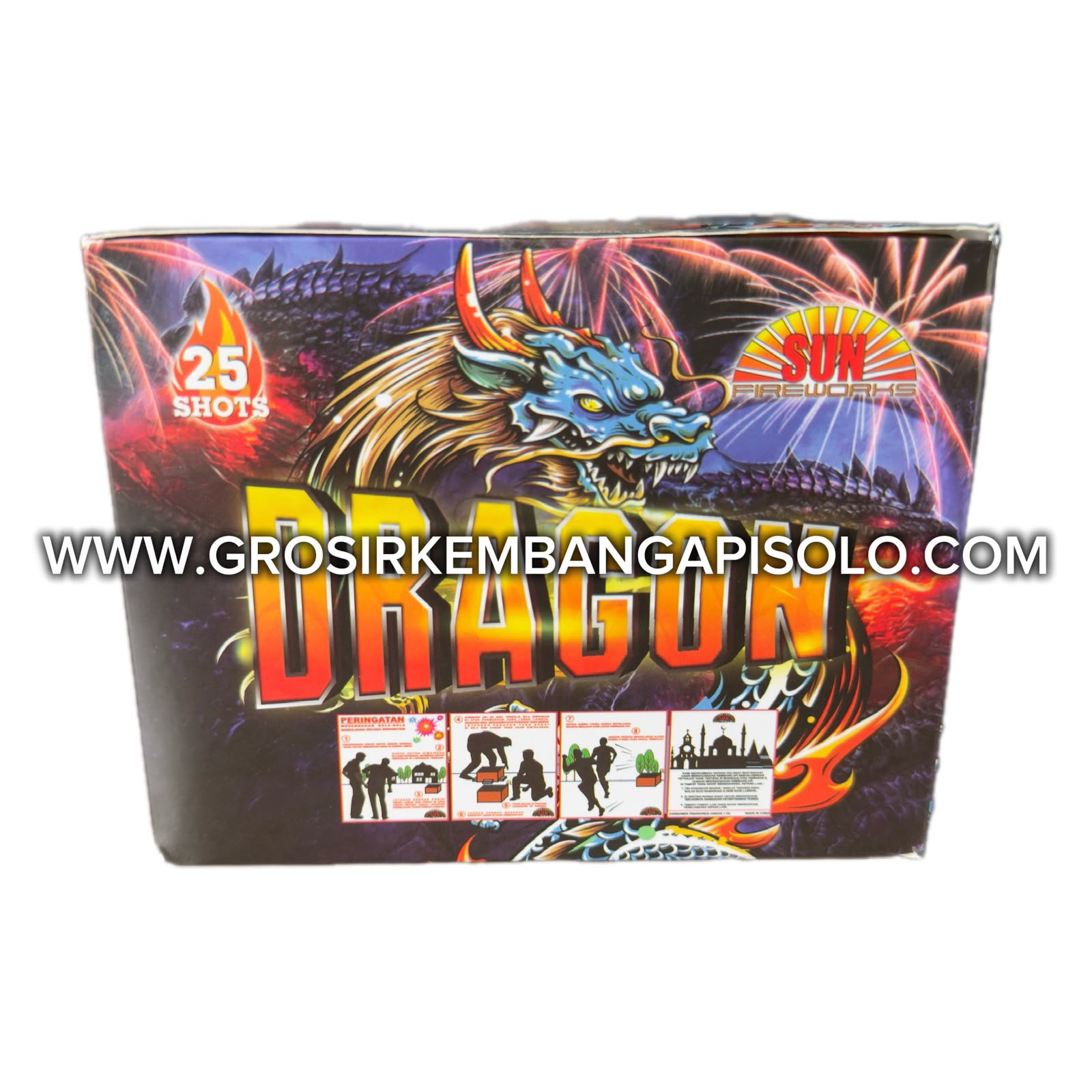 Dragon 25 shot 0,8 inch - Lantern