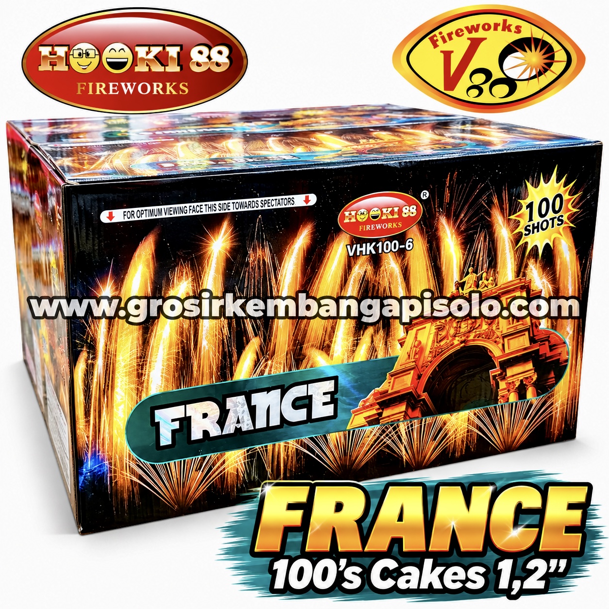 FRANCE 100 SHOT 1,2 - V88