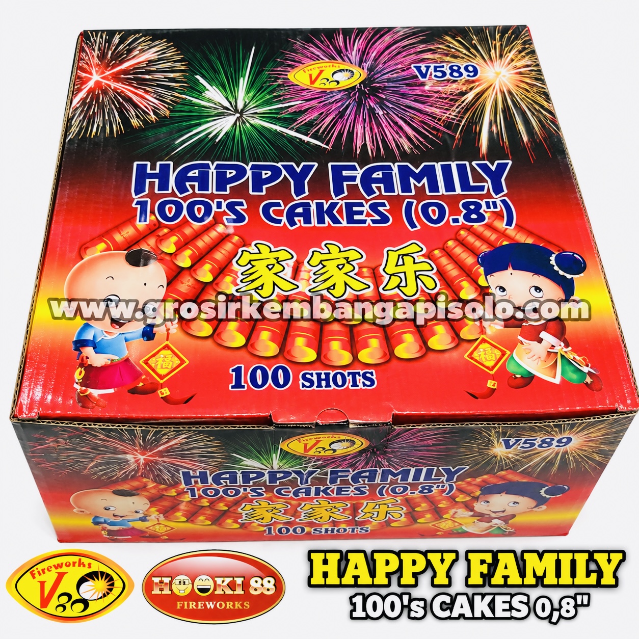 HAPPY FAMILY 100 SHOT 0,8 - V88