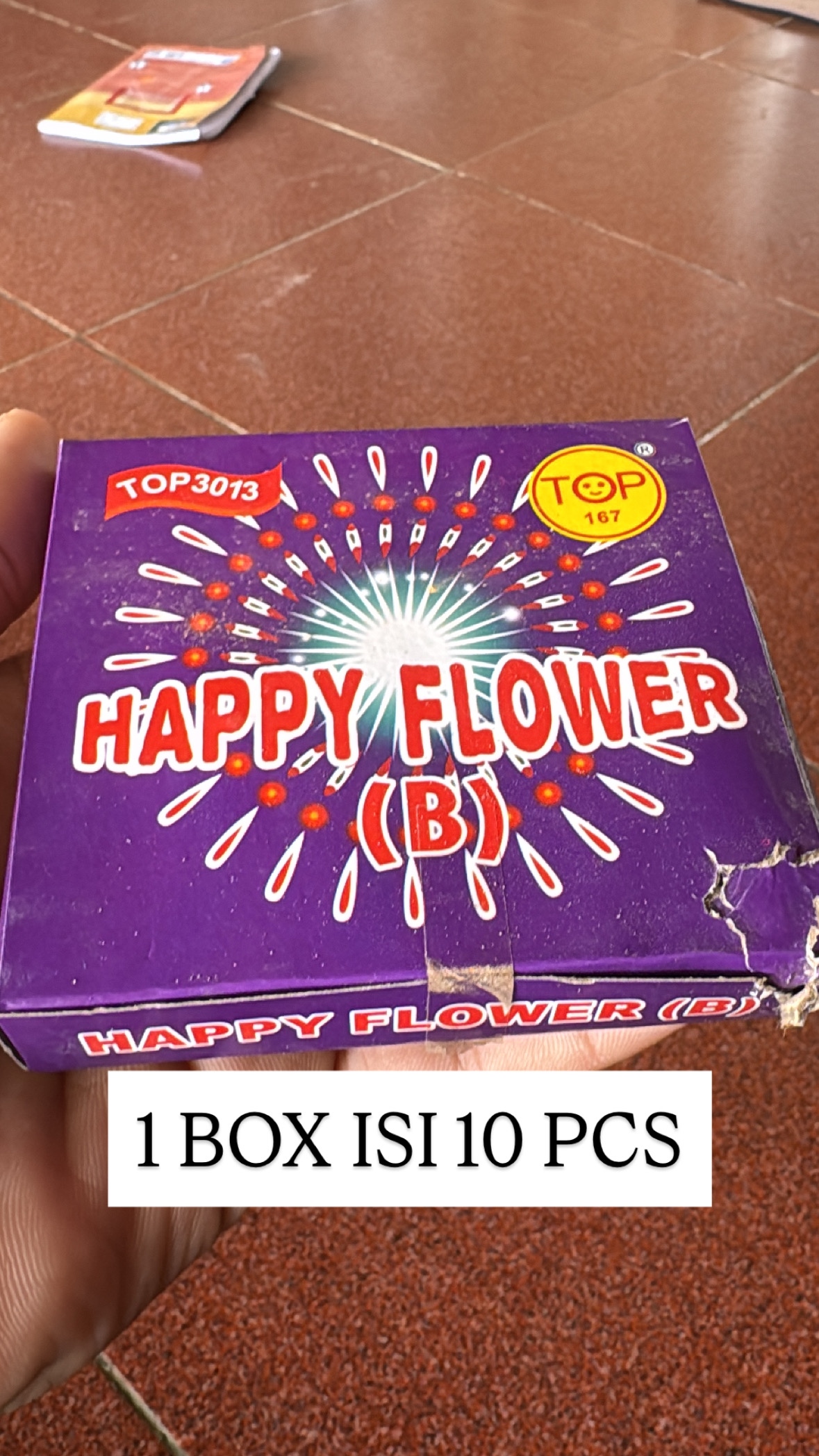 HAPPY FLOWER B MERK TOP 3013 / ISI 10