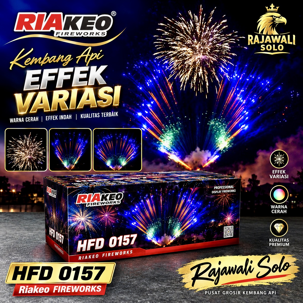 HFD 0157 KEMBANG API VARIASI RIAKEO KEMBANG API PESTA EFFEK
