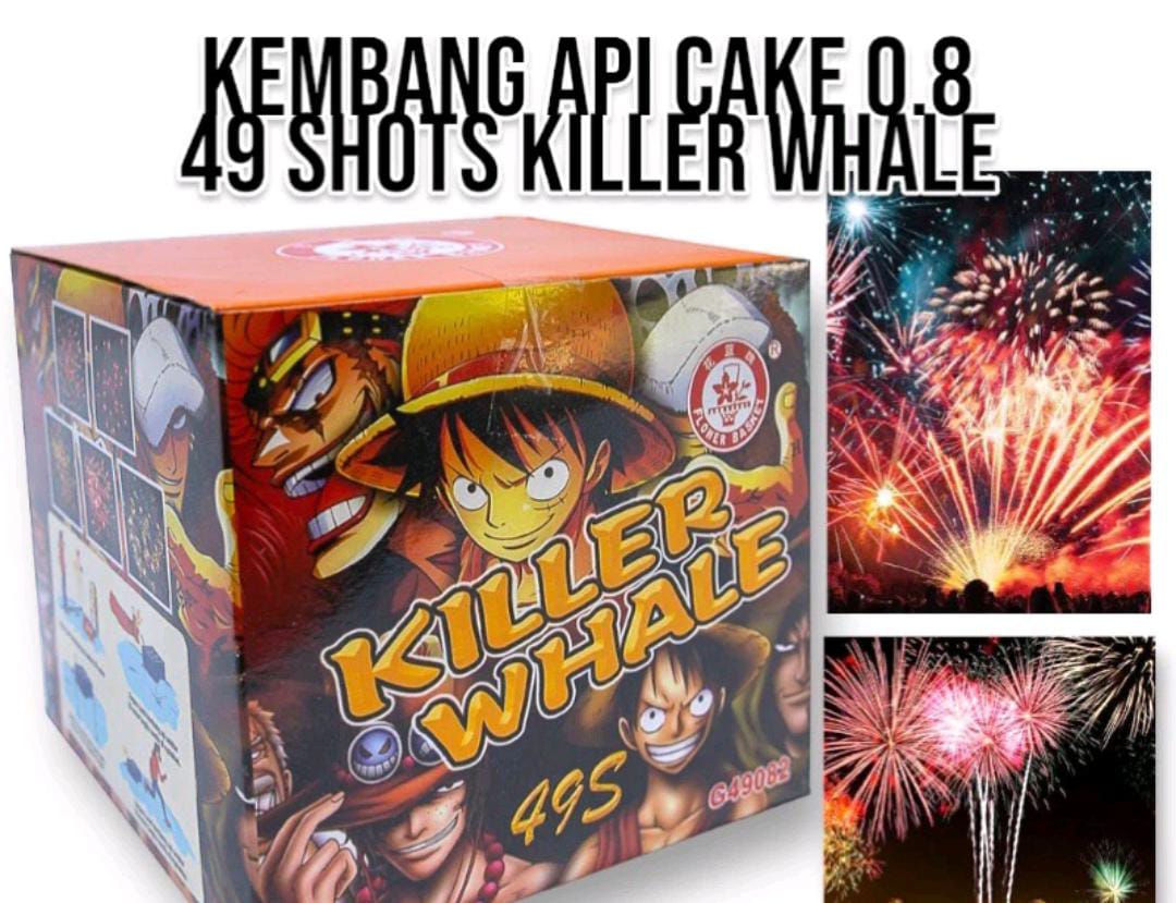 KILLER WHALE 49 SHOT 0,8