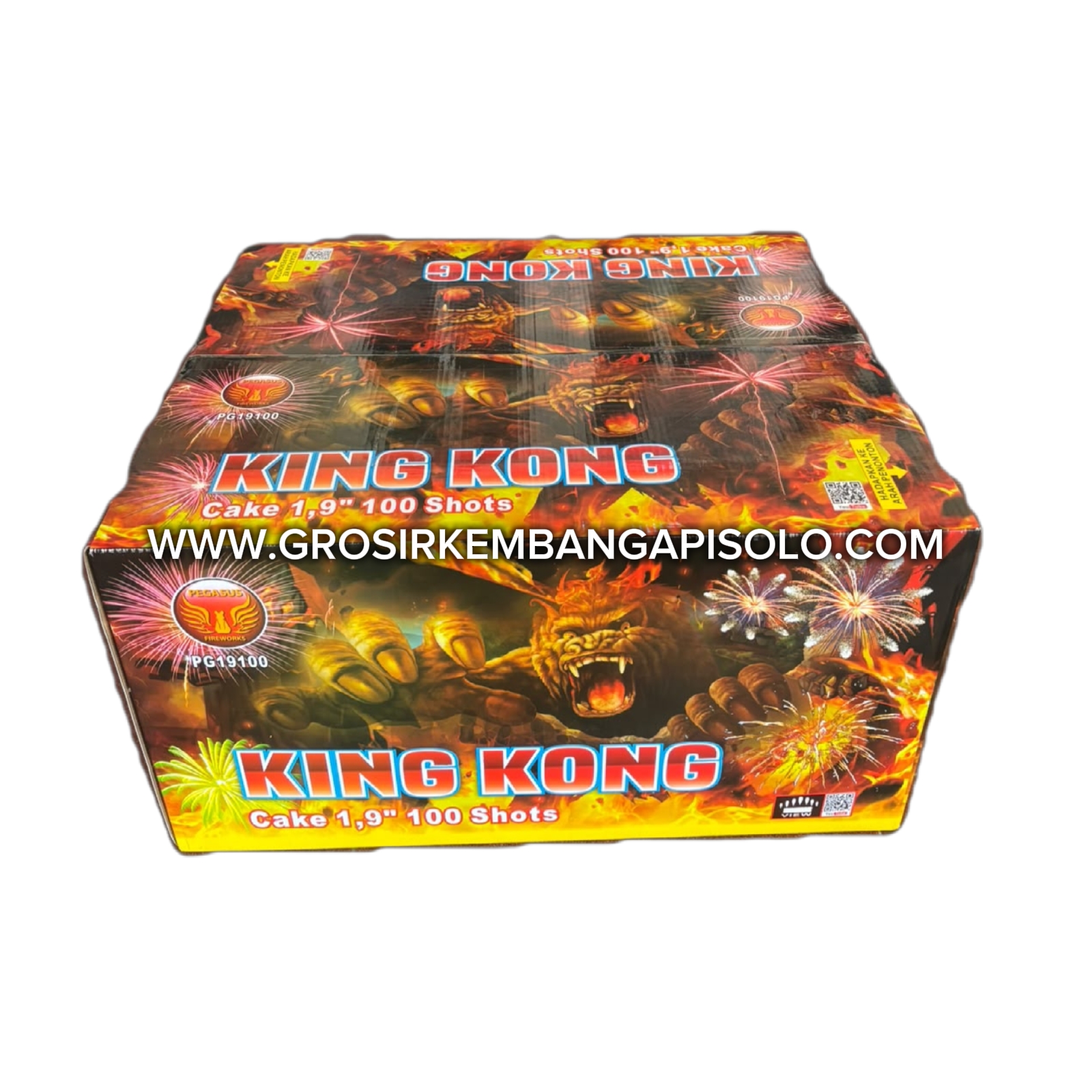 King kong (100 shot) 1,9 inch - PG