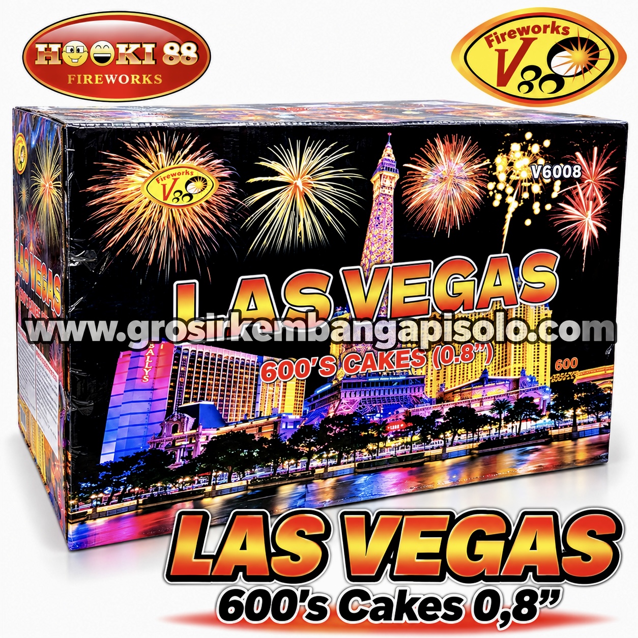 LAS VEGAS 600 SHOT 0,8 - V88