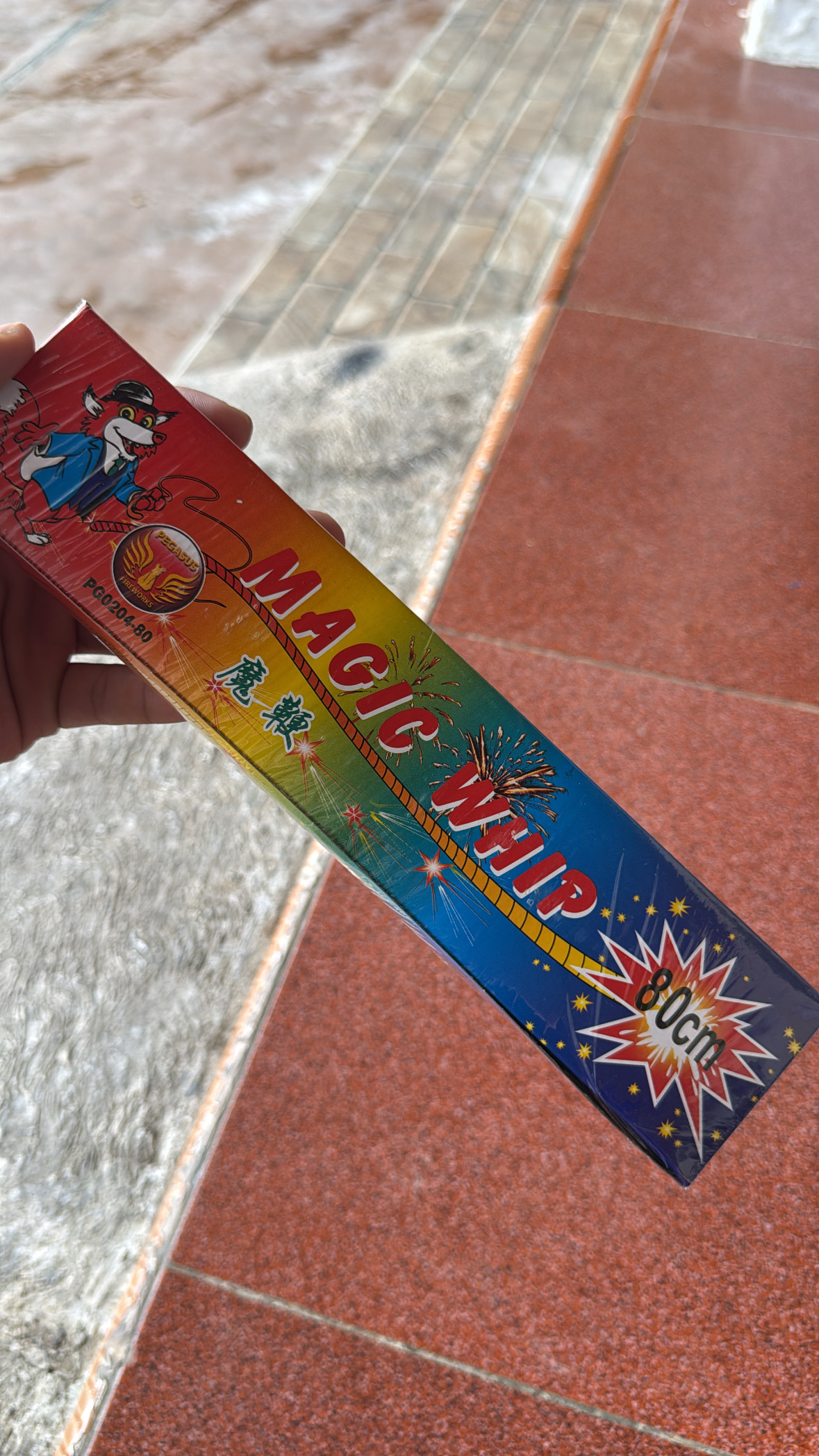 MAGIC WHIP - PETASAN CAMBUK - 1 PACK ISI 6 PC / PANJANG 80 CM