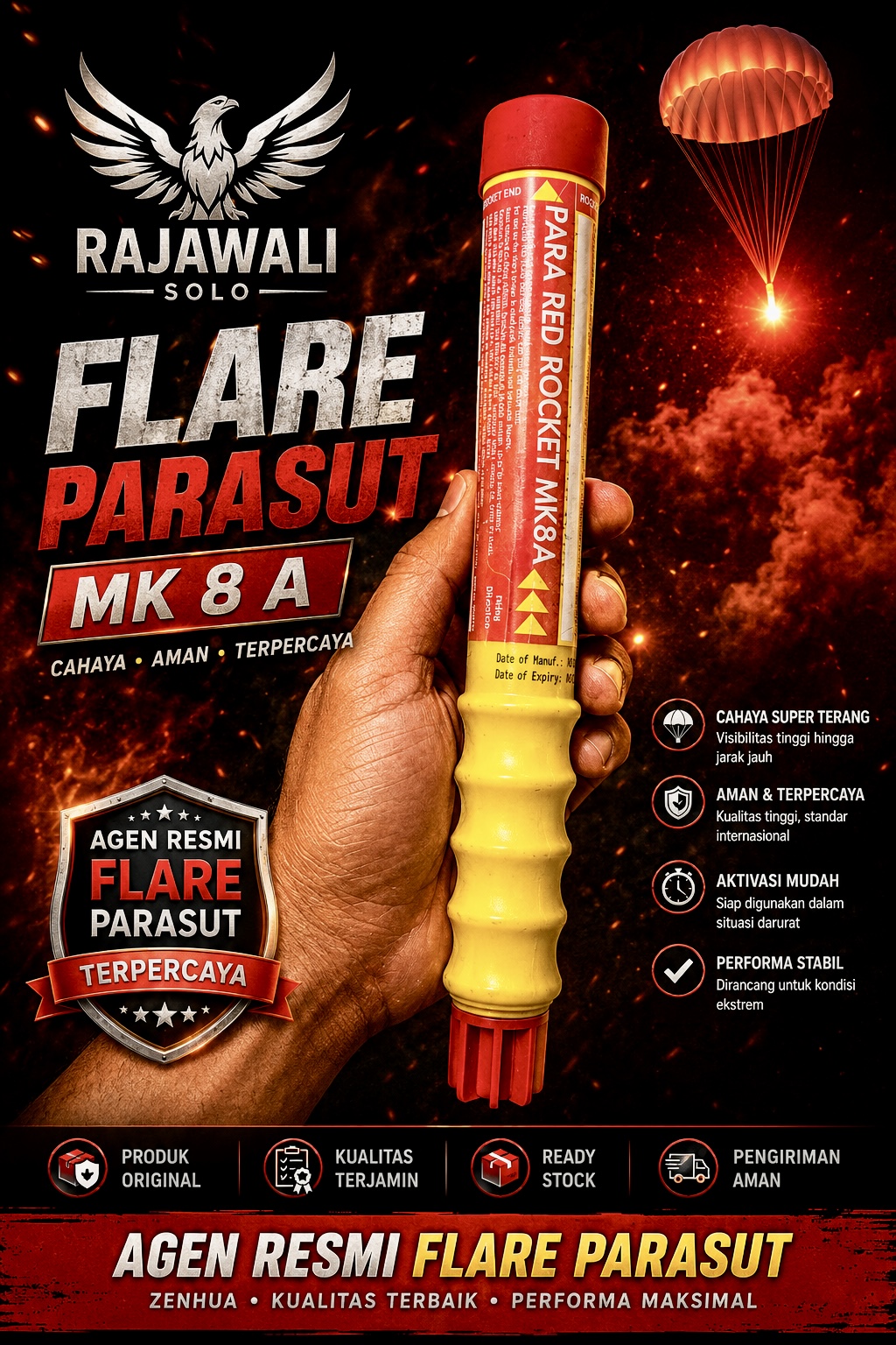 PARASUT FLARE MK 8 A