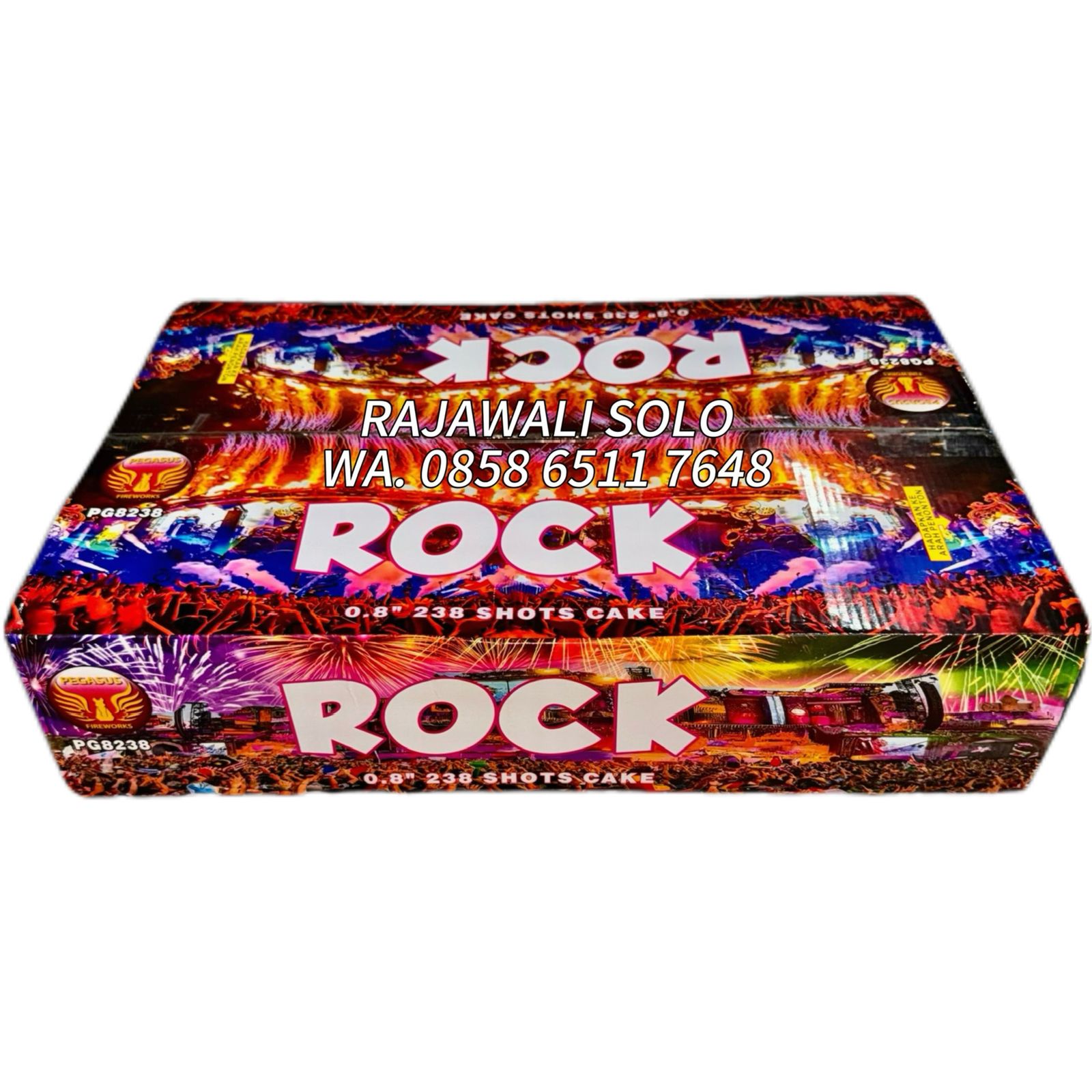 ROCK 238 SHOT 0,8" [ VARIAN KIPAS FAN SHAPE ] - PEGASUS