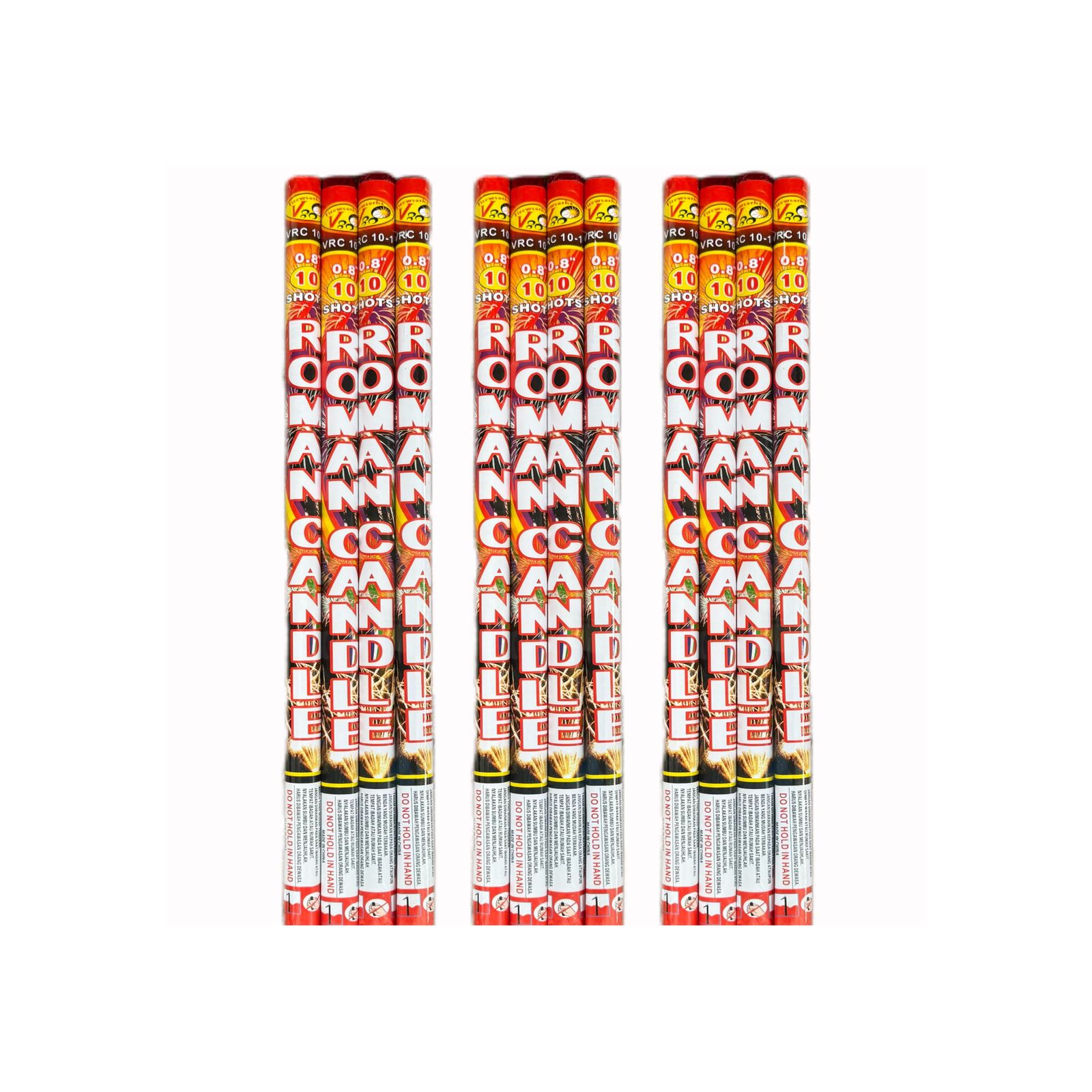 Roman Candle 10 Shot 0,8 Inch
