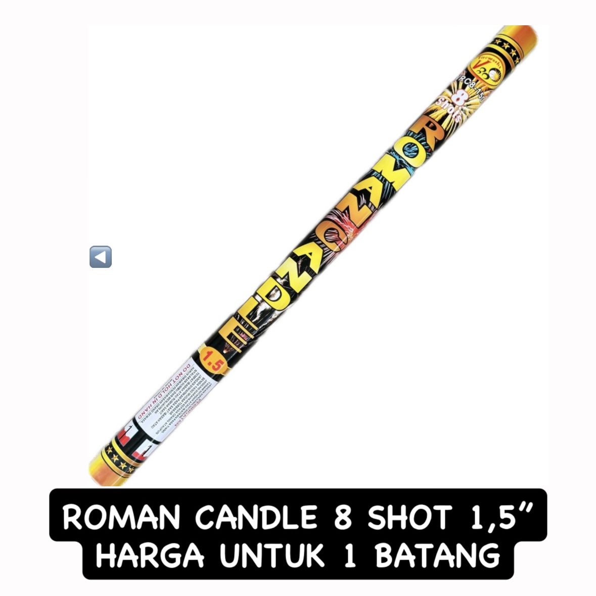 Roman Candle 8 Shot 1,5 Inch