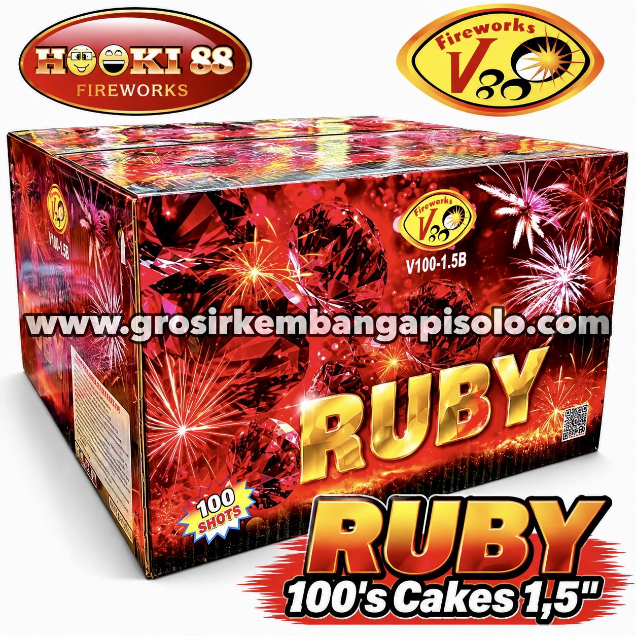 RUBY 100 SHOT 1,5 - V88