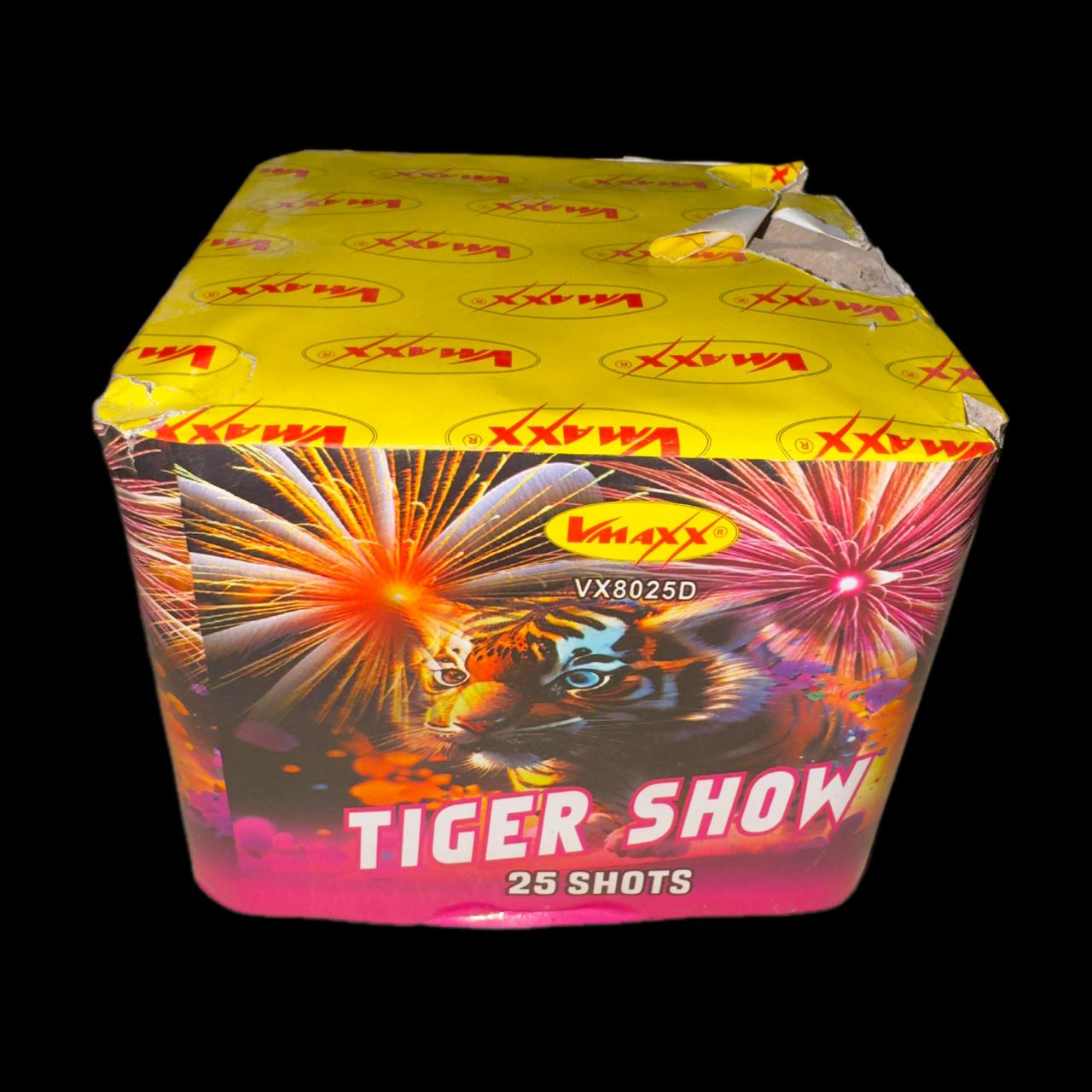 TIGER SHOW 25 SHOT 0,8 V MAXX