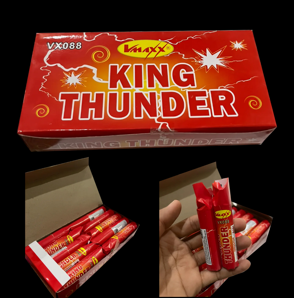 WHISTLING KING THUNDER 1 BOX ISI 20 PCS - V MAXX