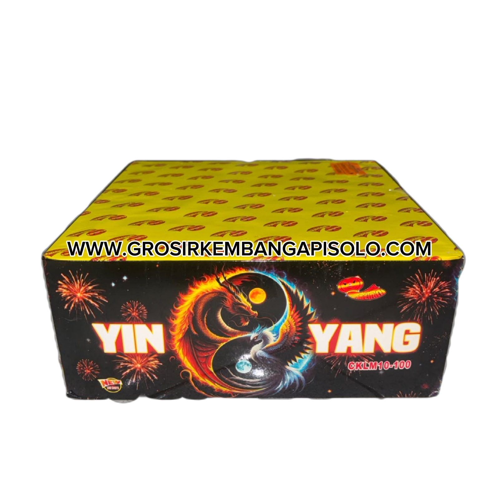 Yin Yang (100 shot) 0,8 inch - Lantern 