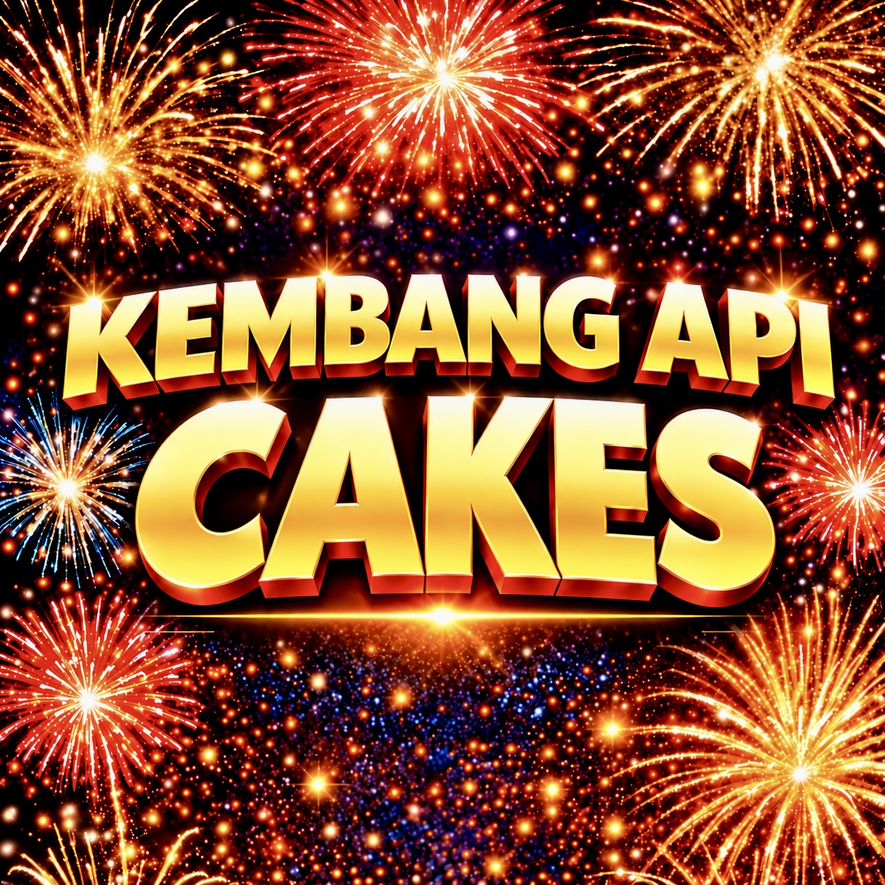 Kembang Api Cake / Kotak