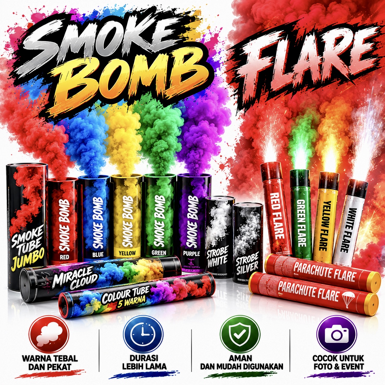 SMOKE BOMB & FLARE 